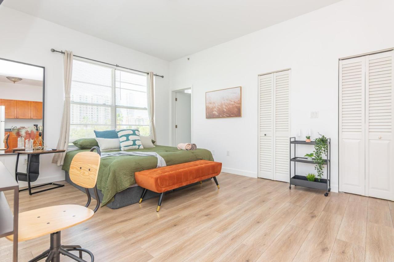 Home Miami Downtown With Balcony - 5 Minutes From Wynwood & Port - Art District Near Beach מראה חיצוני תמונה
