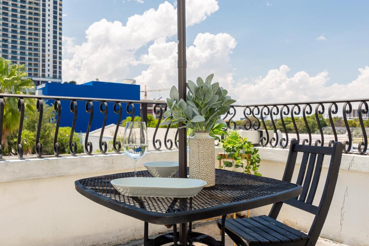 Home Miami Downtown With Balcony - 5 Minutes From Wynwood & Port - Art District Near Beach מראה חיצוני תמונה