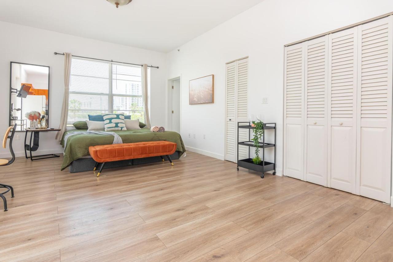 Home Miami Downtown With Balcony - 5 Minutes From Wynwood & Port - Art District Near Beach מראה חיצוני תמונה